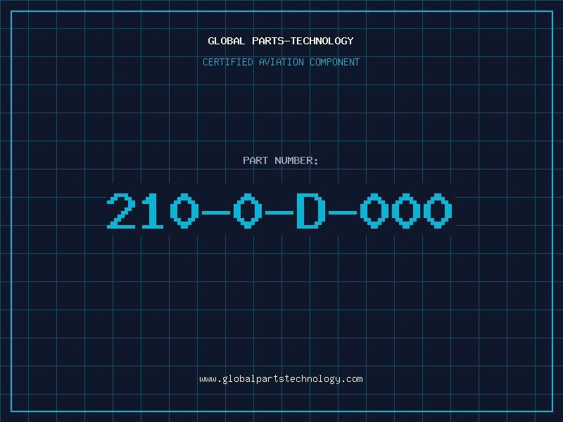 Aviation Part 210-0-D-000