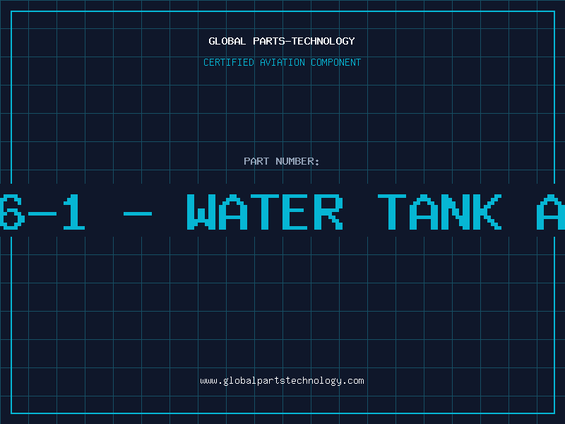 Aviation Part 210-1006-1 - WATER TANK ASSEMBLY