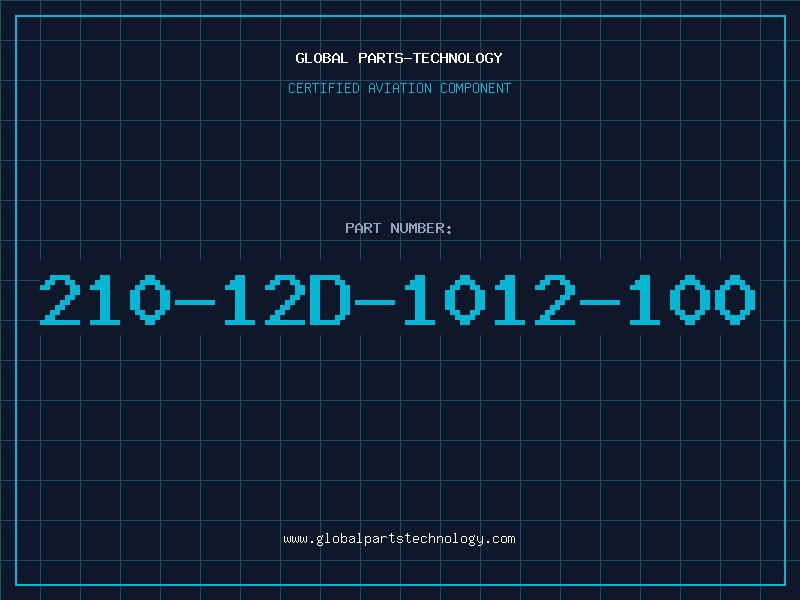 Aviation Part 210-12D-1012-100