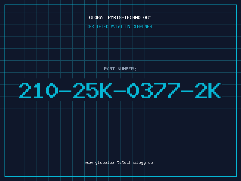 Aviation Part 210-25K-0377-2K