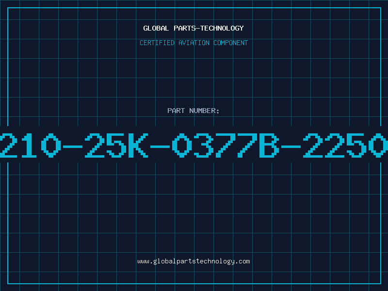 Aviation Part 210-25K-0377B-2250