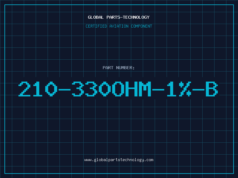 Aviation Part 210-330OHM-1%-B