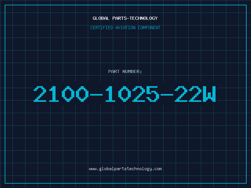 Aviation Part 2100-1025-22W