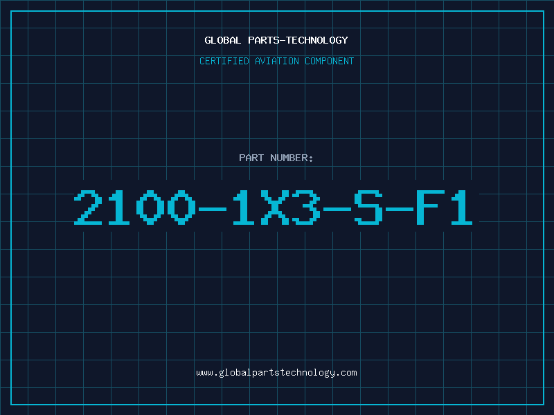 Aviation Part 2100-1X3-S-F1