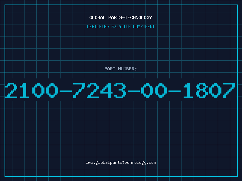 Aviation Part 2100-7243-00-1807