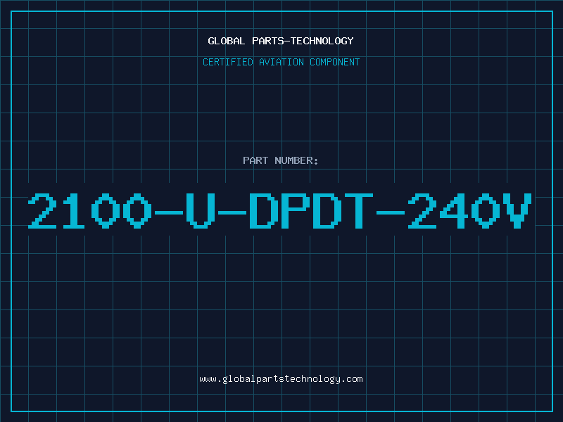 Aviation Part 2100-U-DPDT-240V