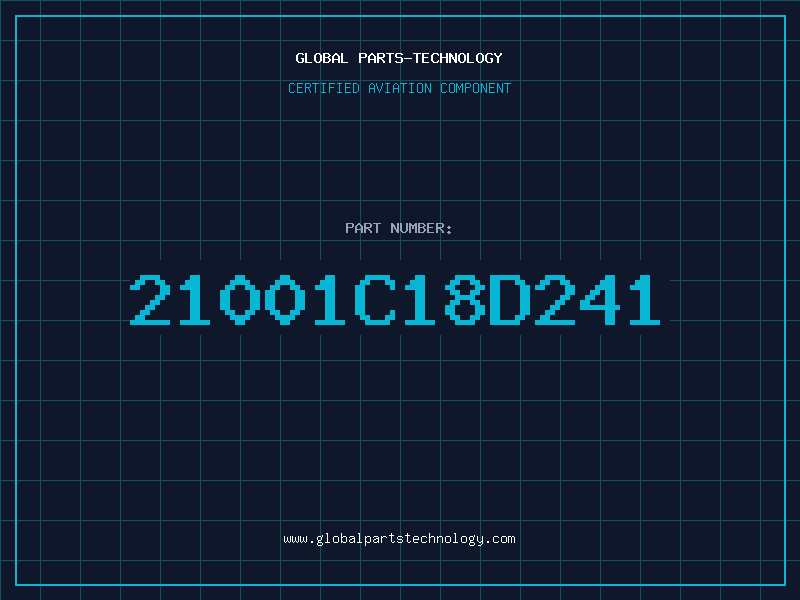 Aviation Part 21001C18D241