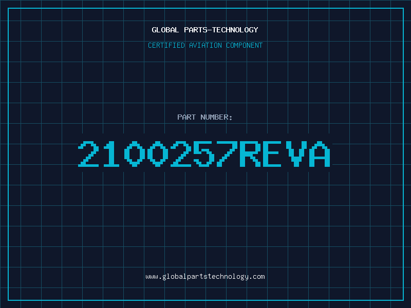 Aviation Part 2100257REVA