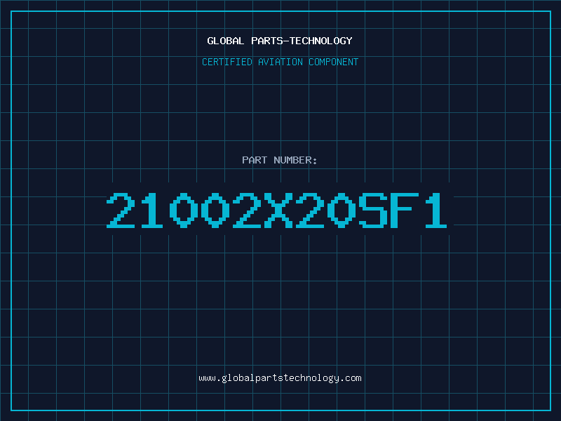 Aviation Part 21002X20SF1