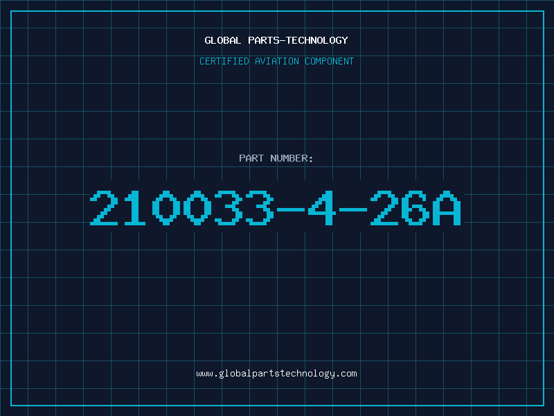 Aviation Part 210033-4-26A