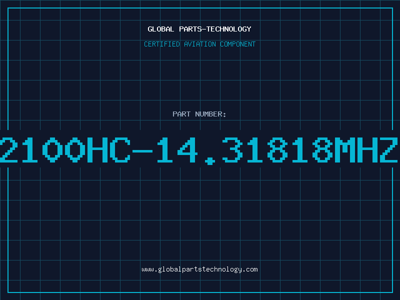 Aviation Part 2100HC-14.31818MHZ