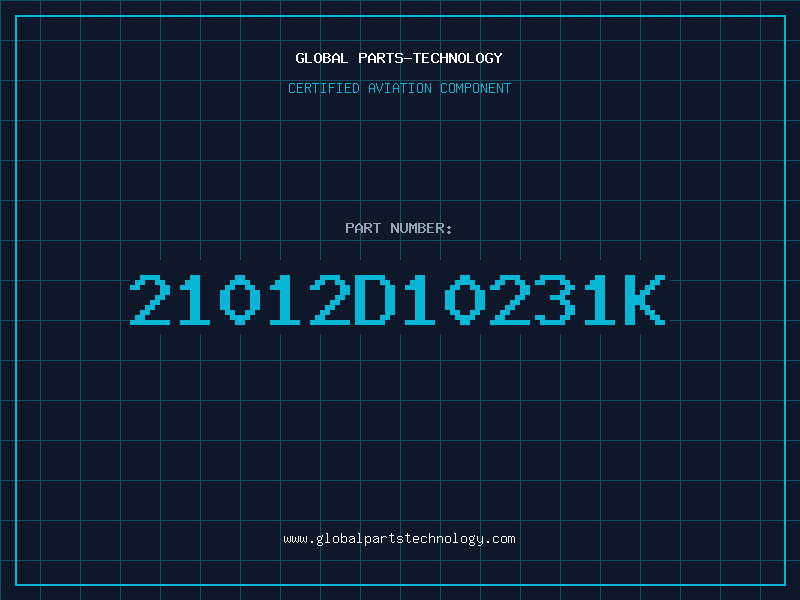 Aviation Part 21012D10231K