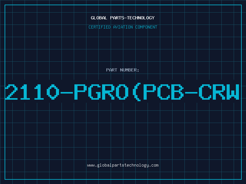 Aviation Part 2110-PGRO(PCB-CRW