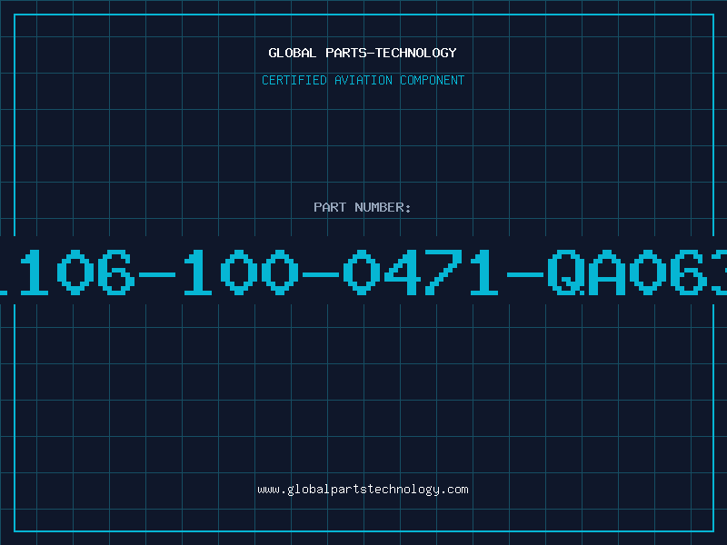 Aviation Part 21106-100-0471-QA0631