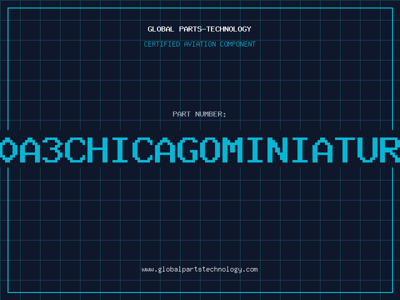 Aviation Part 2110A3CHICAGOMINIATURELA