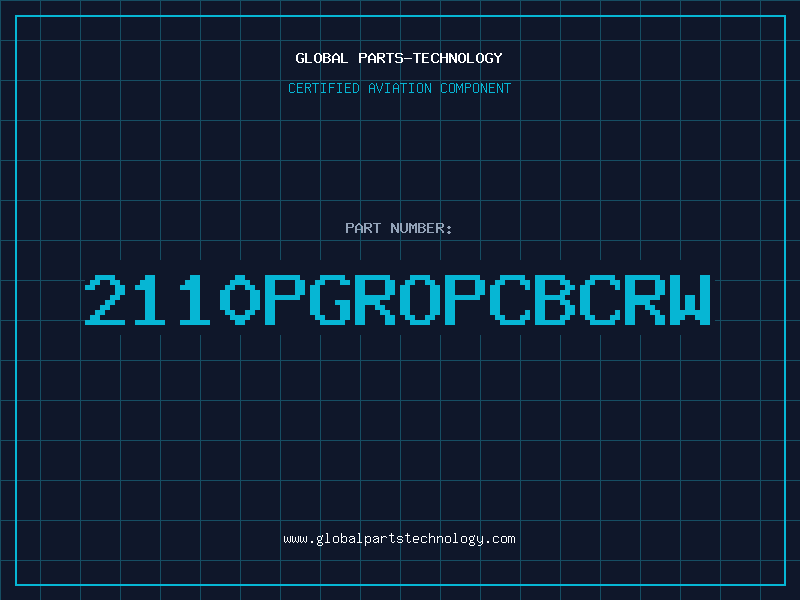 Aviation Part 2110PGROPCBCRW