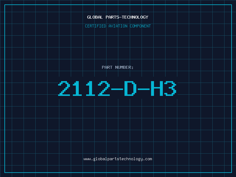 Aviation Part 2112-D-H3