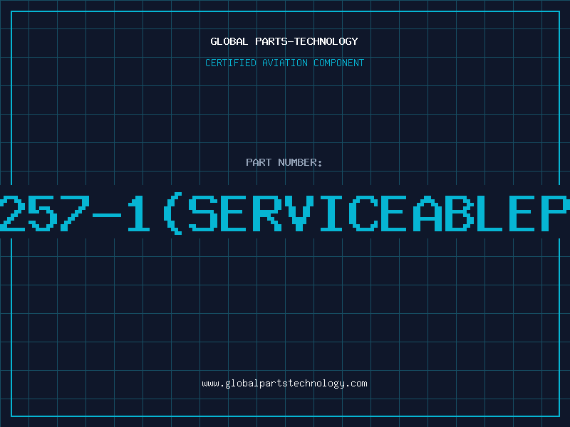 Aviation Part 211257-1(serviceablepart