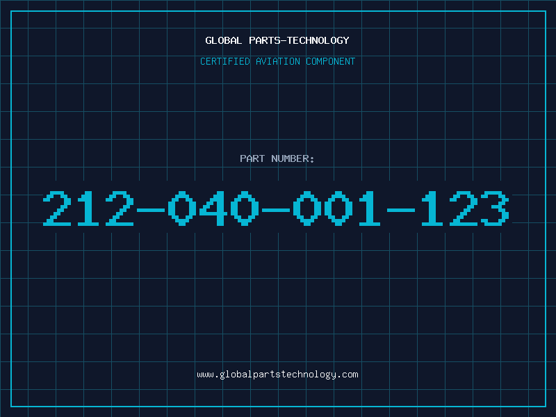 Aviation Part 212-040-001-123