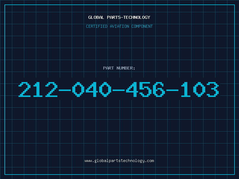 Aviation Part 212-040-456-103