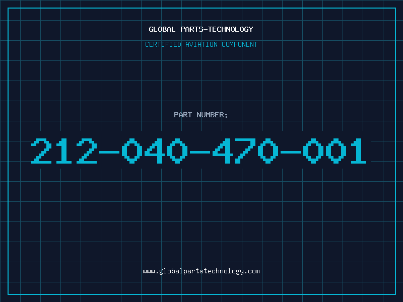 Aviation Part 212-040-470-001