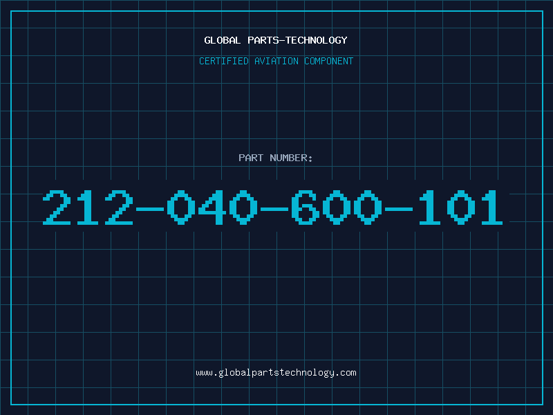 Aviation Part 212-040-600-101