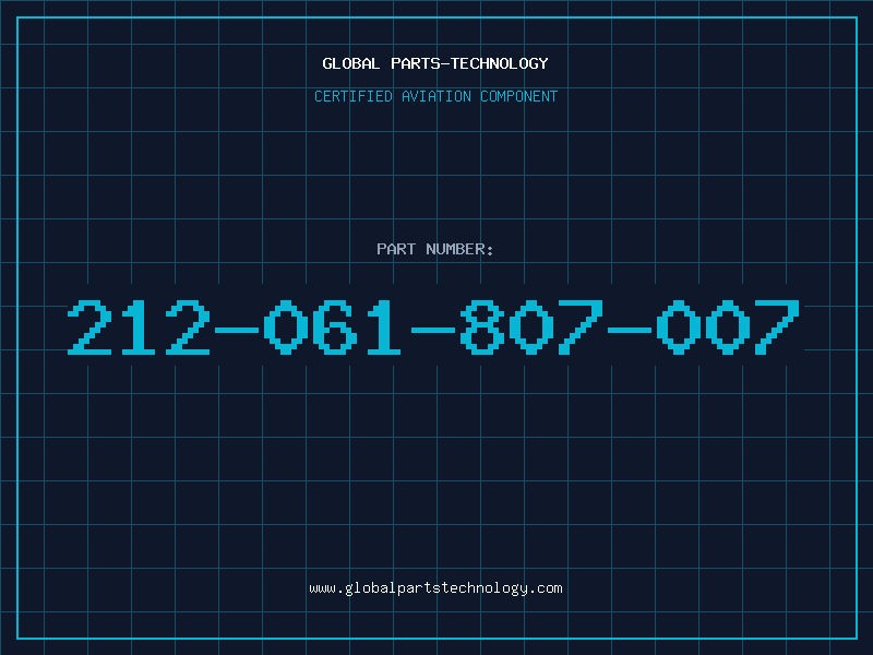 Aviation Part 212-061-807-007