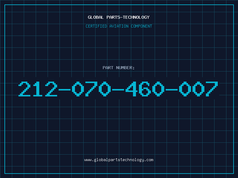 Aviation Part 212-070-460-007