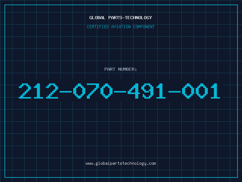 Aviation Part 212-070-491-001