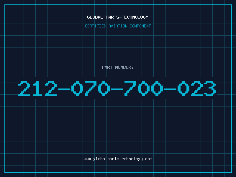 Aviation Part 212-070-700-023