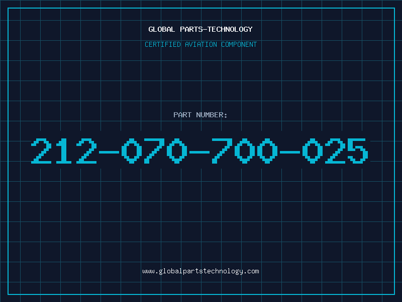 Aviation Part 212-070-700-025