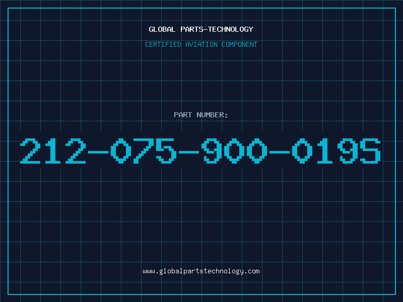 Aviation Part 212-075-900-019S