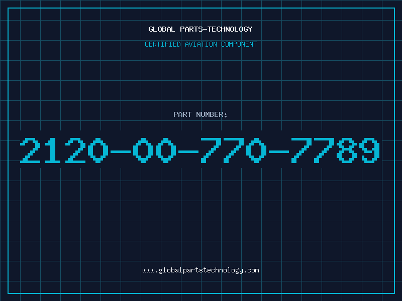 Aviation Part 2120-00-770-7789