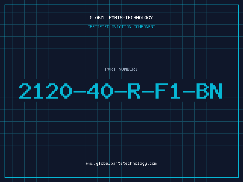 Aviation Part 2120-40-R-F1-BN