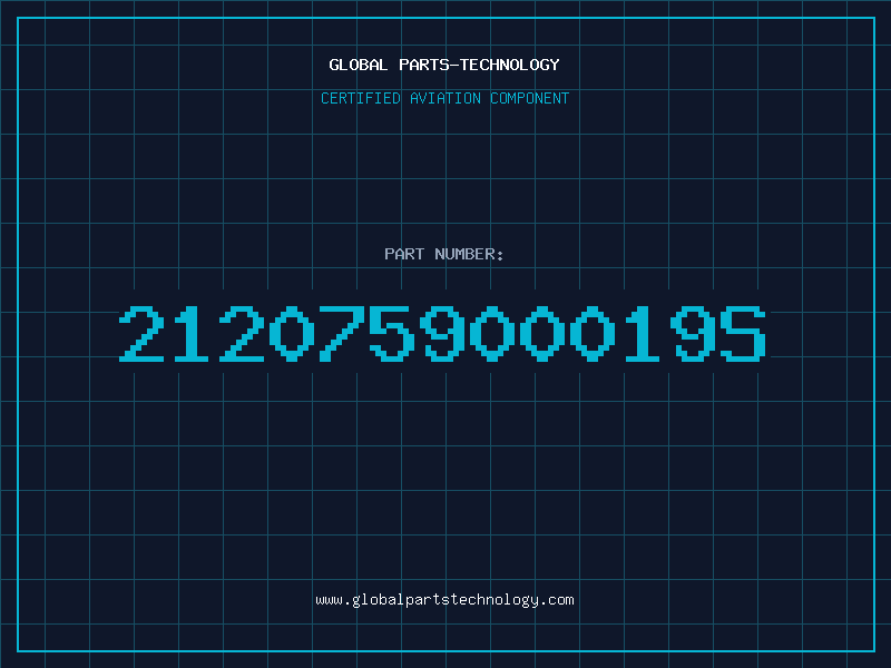 Aviation Part 212075900019S