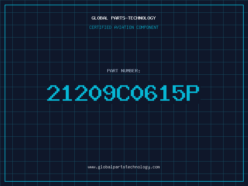 Aviation Part 21209C0615P