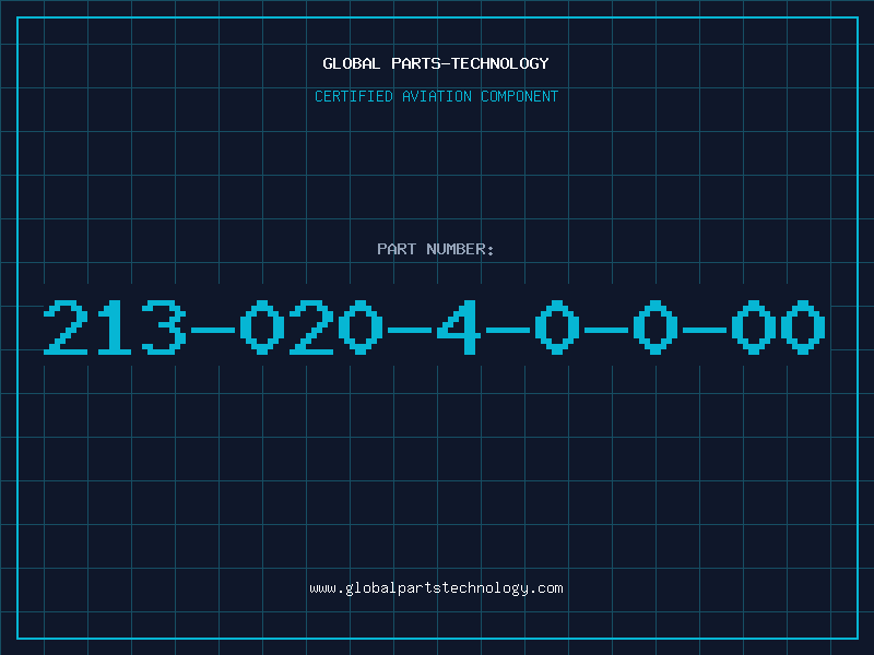 Aviation Part 213-020-4-0-0-00