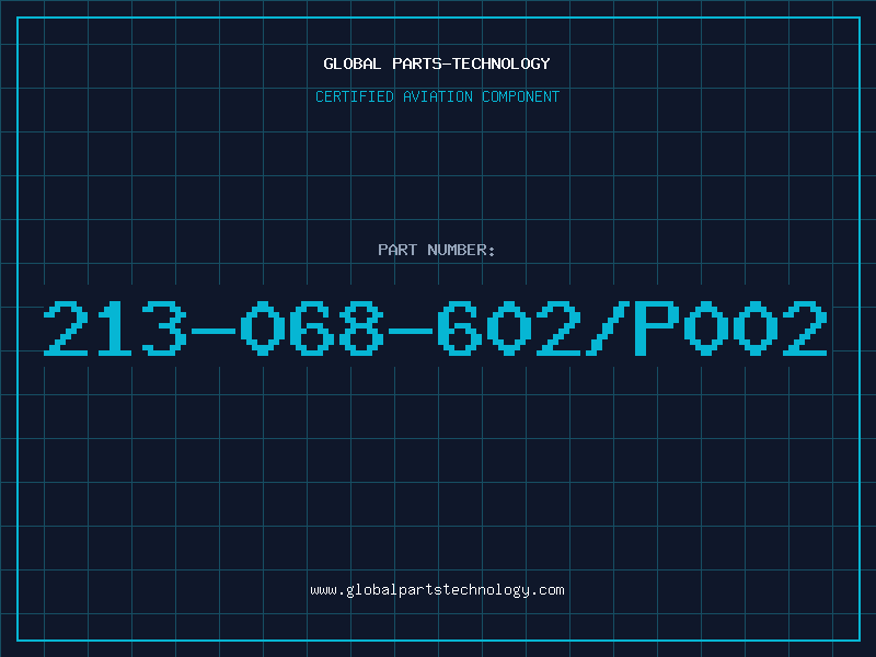 Aviation Part 213-068-602/P002