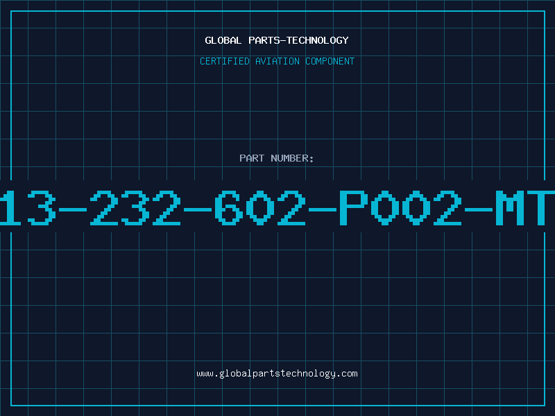 Aviation Part 213-232-602-P002-MTD