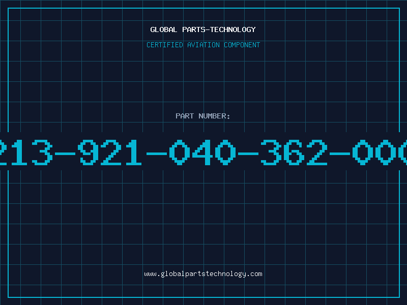 Aviation Part 213-921-040-362-000