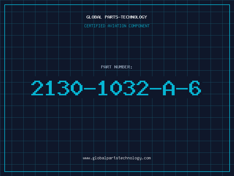 Aviation Part 2130-1032-A-6
