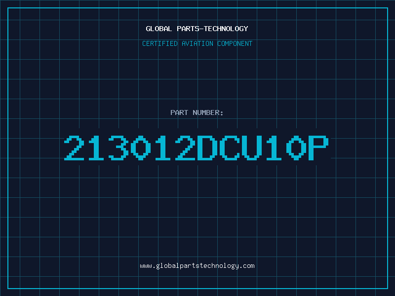 Aviation Part 213012DCu10P