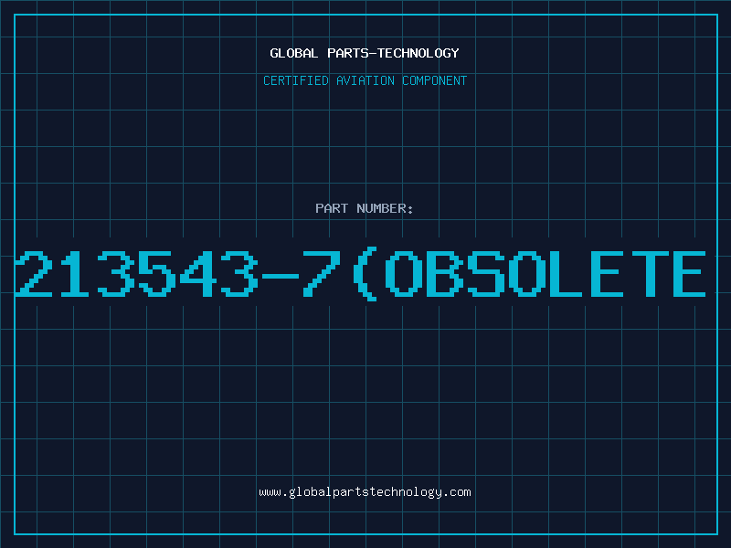 Aviation Part 213543-7(OBSOLETE