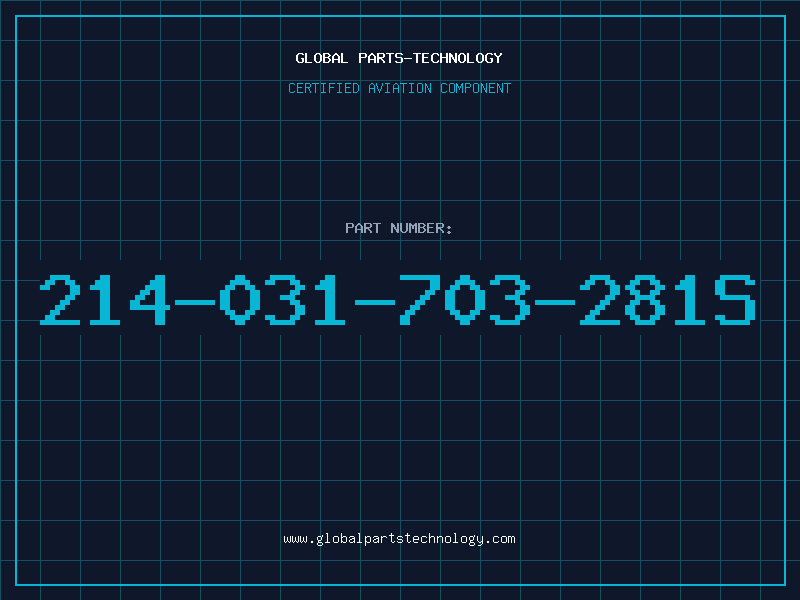 Aviation Part 214-031-703-281S