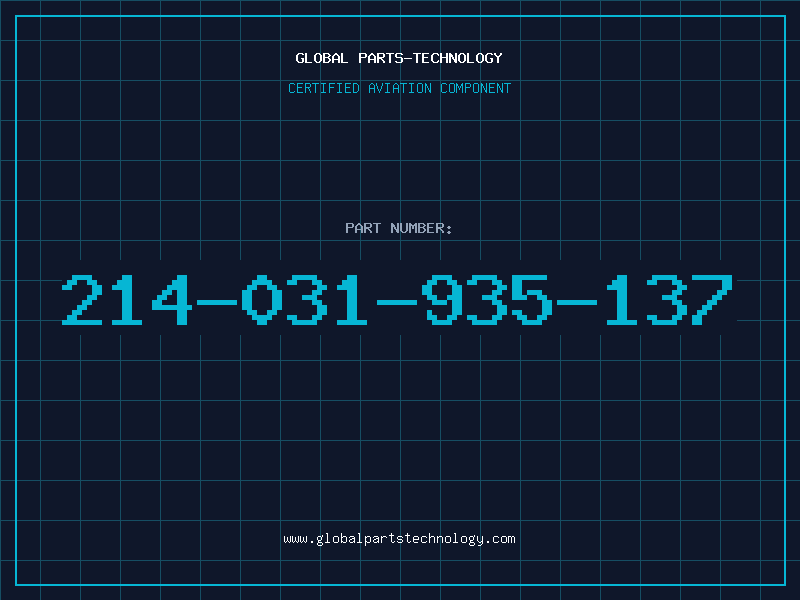 Aviation Part 214-031-935-137