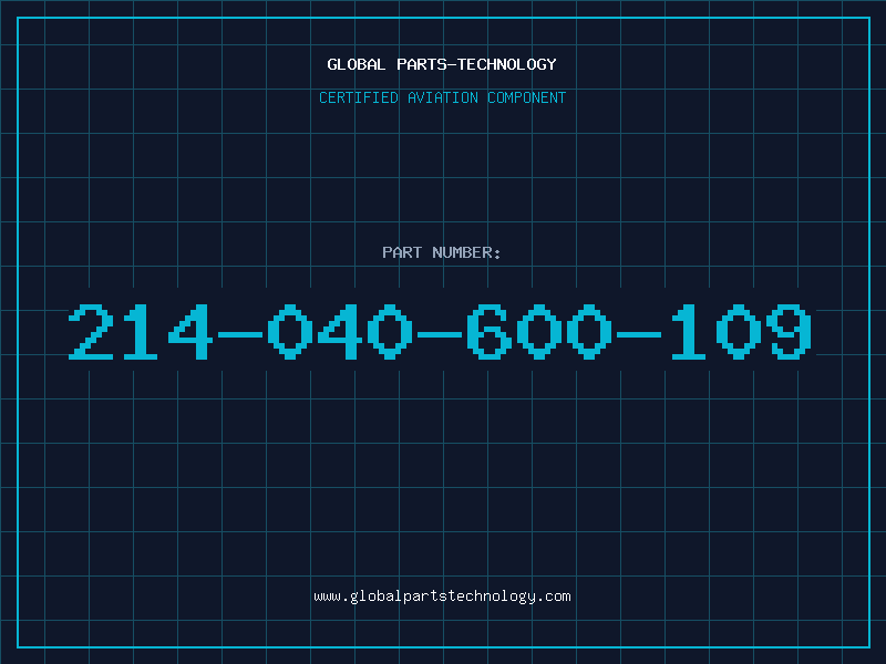Aviation Part 214-040-600-109