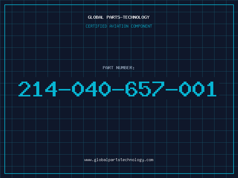 Aviation Part 214-040-657-001