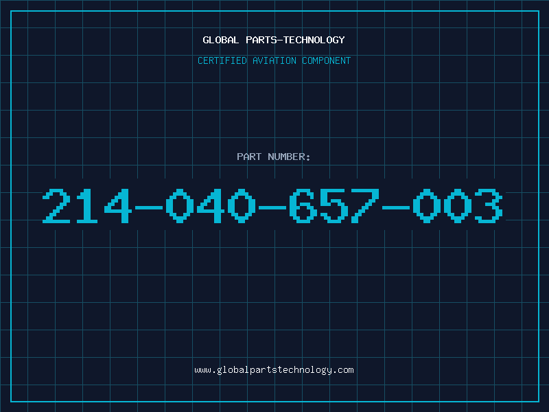 Aviation Part 214-040-657-003