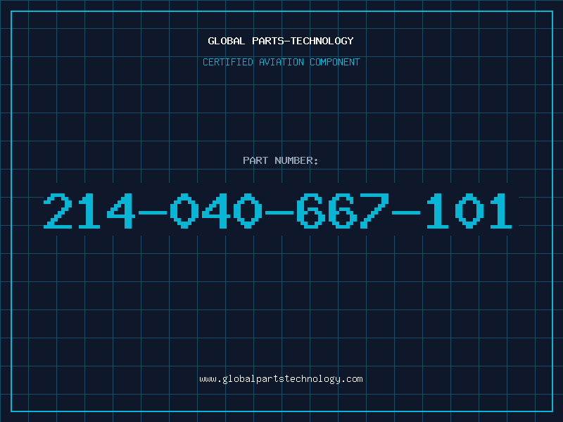 Aviation Part 214-040-667-101