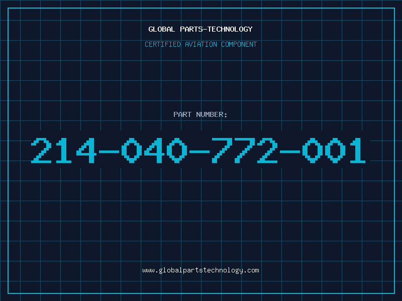 Aviation Part 214-040-772-001